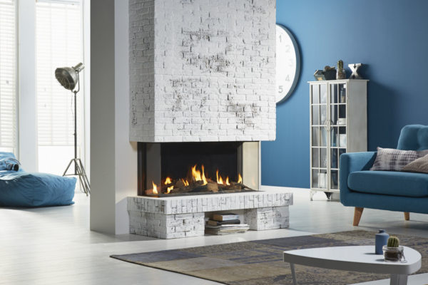 DRU Global 100 Triple Corner BF Gas Fire by West Country Fires Gas Fires in Southampton, Hampshire, Uk